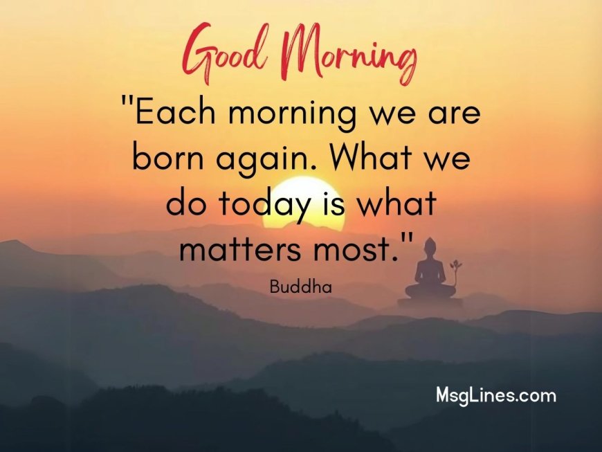Good Morning Quotes & Sayings