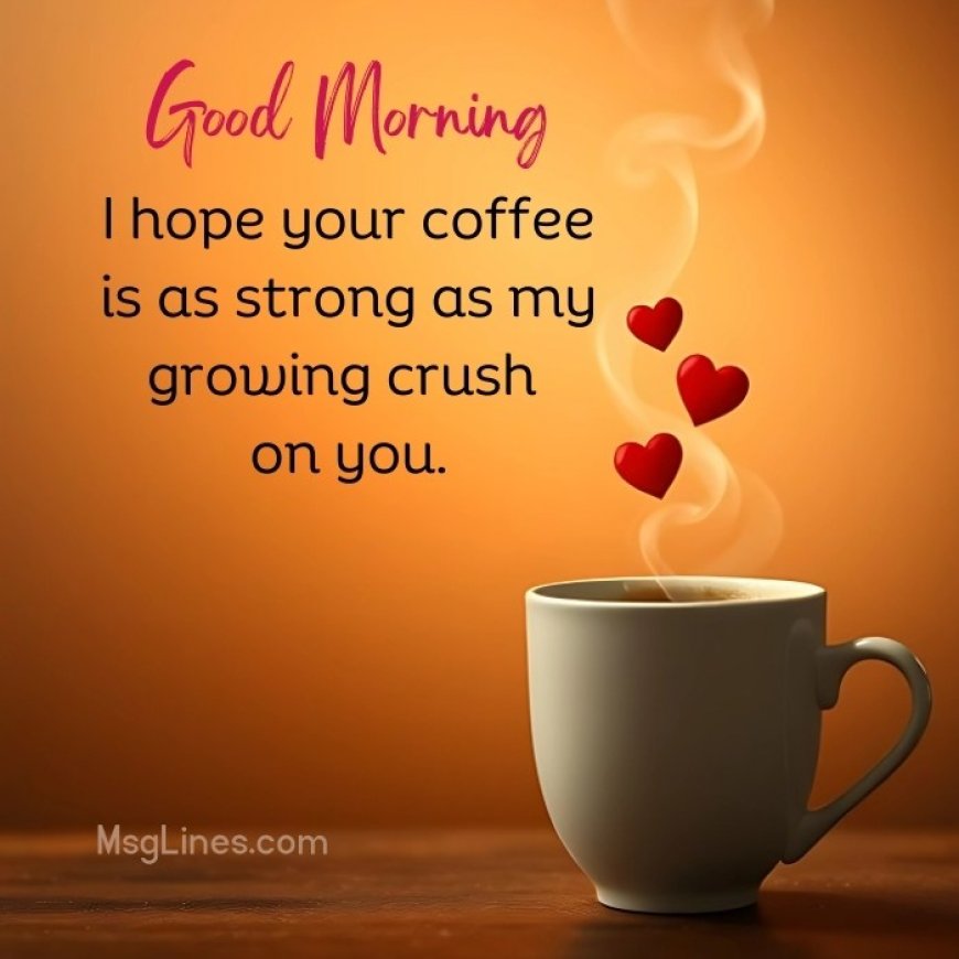 Flirty Good Morning Texts for Crush