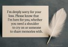 125 'Sorry for Your Loss Messages' & Condolences to Express Sympathy