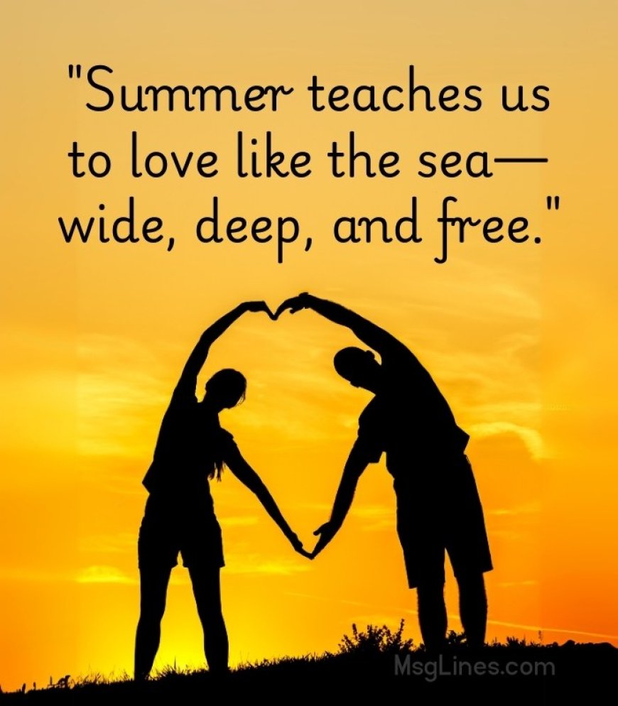 Inspirational Summer Love Quotes