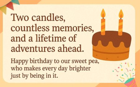 200+ 2nd Birthday Messages For Boys & Girls With Birthday Cards