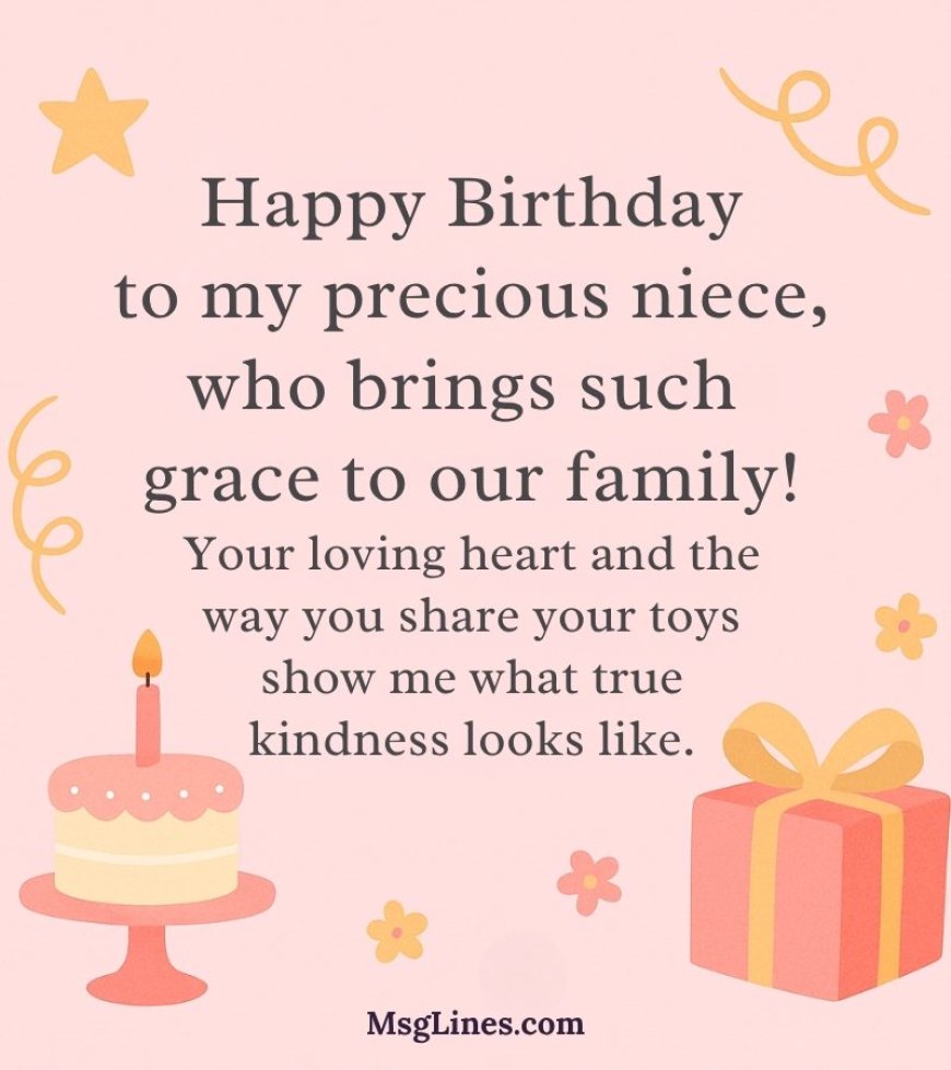2nd Birthday Wishes & Messages For Niece