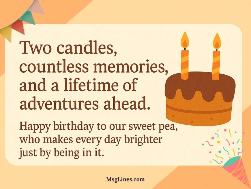 200+ 2nd Birthday Messages For Boys & Girls With Birthday Cards