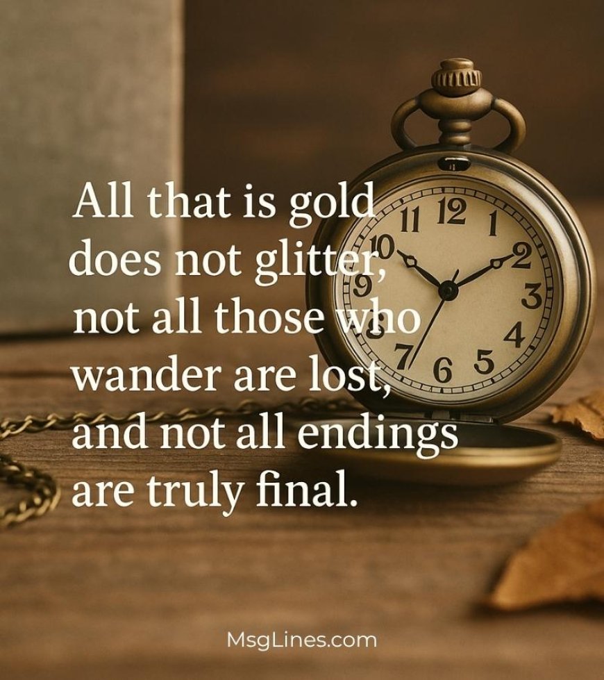All good things must come to an end quotes