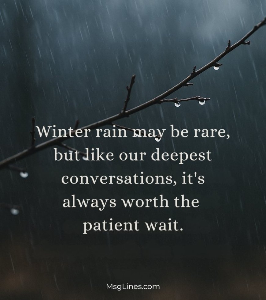 Rain love quotes - Romantic rain captions