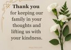 200+ Funeral Thank You Message From Family For Flowers & Support