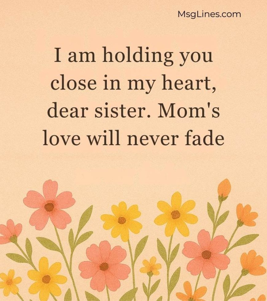 Sympathy messages for loss of mother