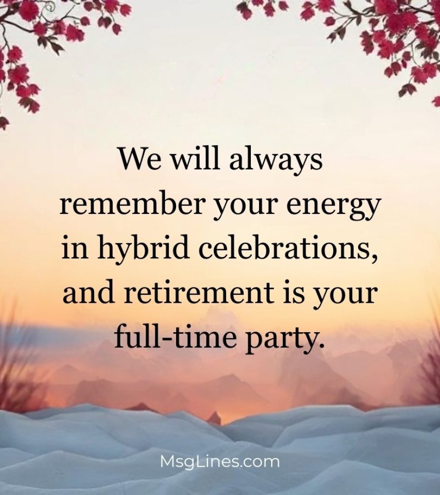 Retirement Messages for Digital Group Cards & Hybrid Teams