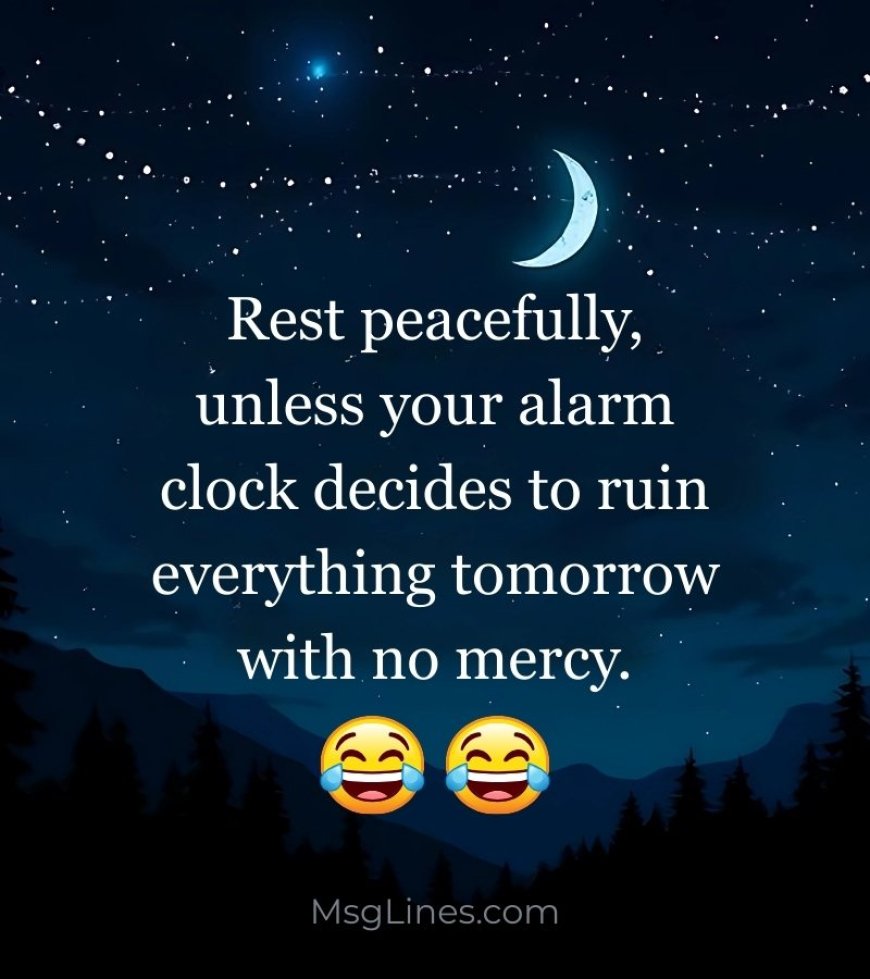 Funny Good Night Quotes