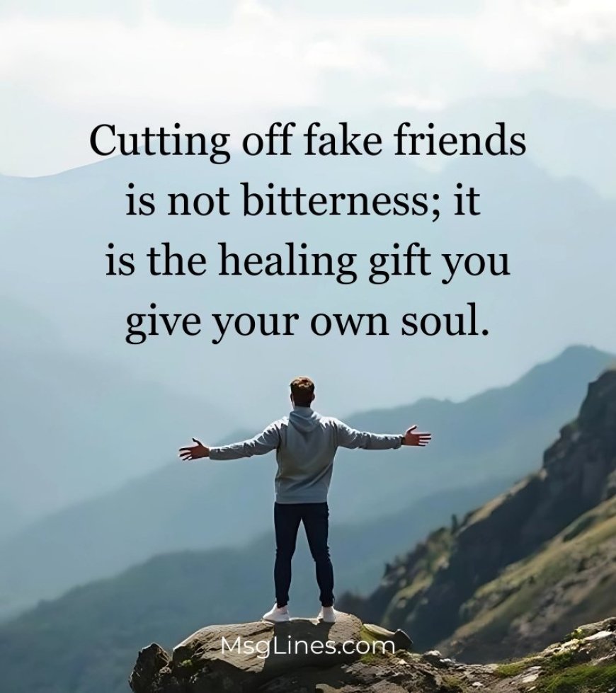 Fake Friends Quotes About Setting Boundaries & Self-Respect