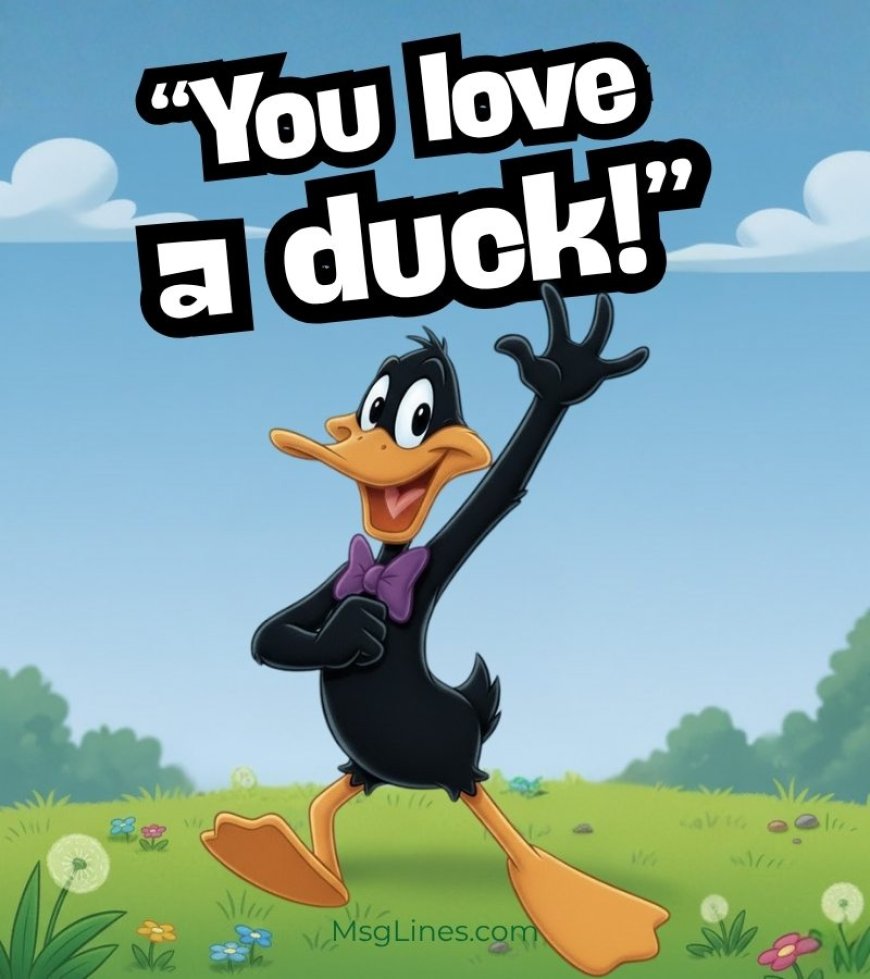 Daffy Duck Lines From Films & TV