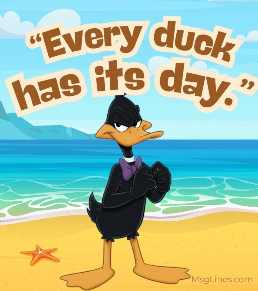 Inspirational Daffy Duck Quotes