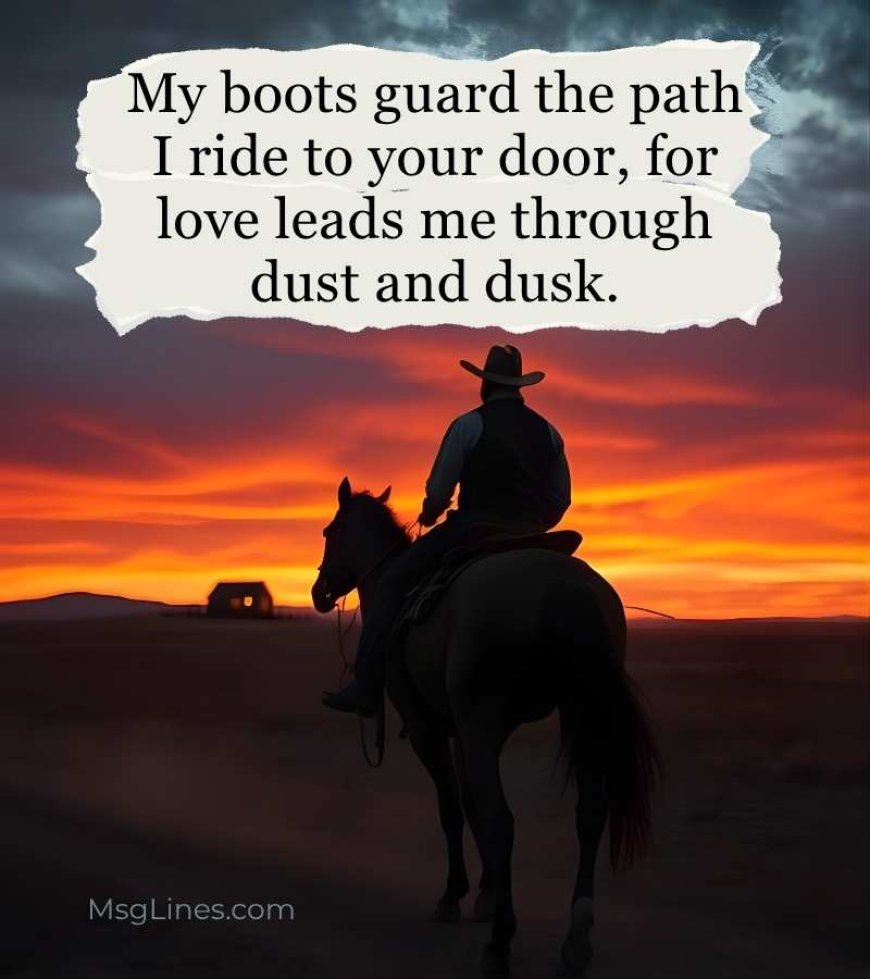 Cowboy Poetry (Love Lines) | cowboy sayings about love