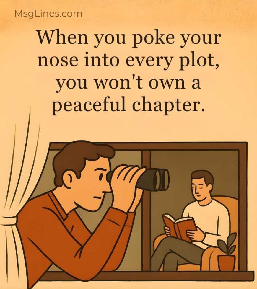Classic Idioms & Sayings About Nosey People